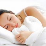 woman sleeping