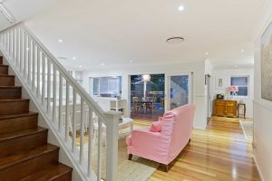 renovated living room